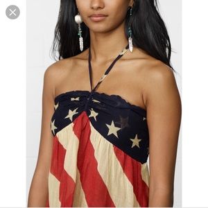 Ralph Lauren Denim & Supply American Flag Halter